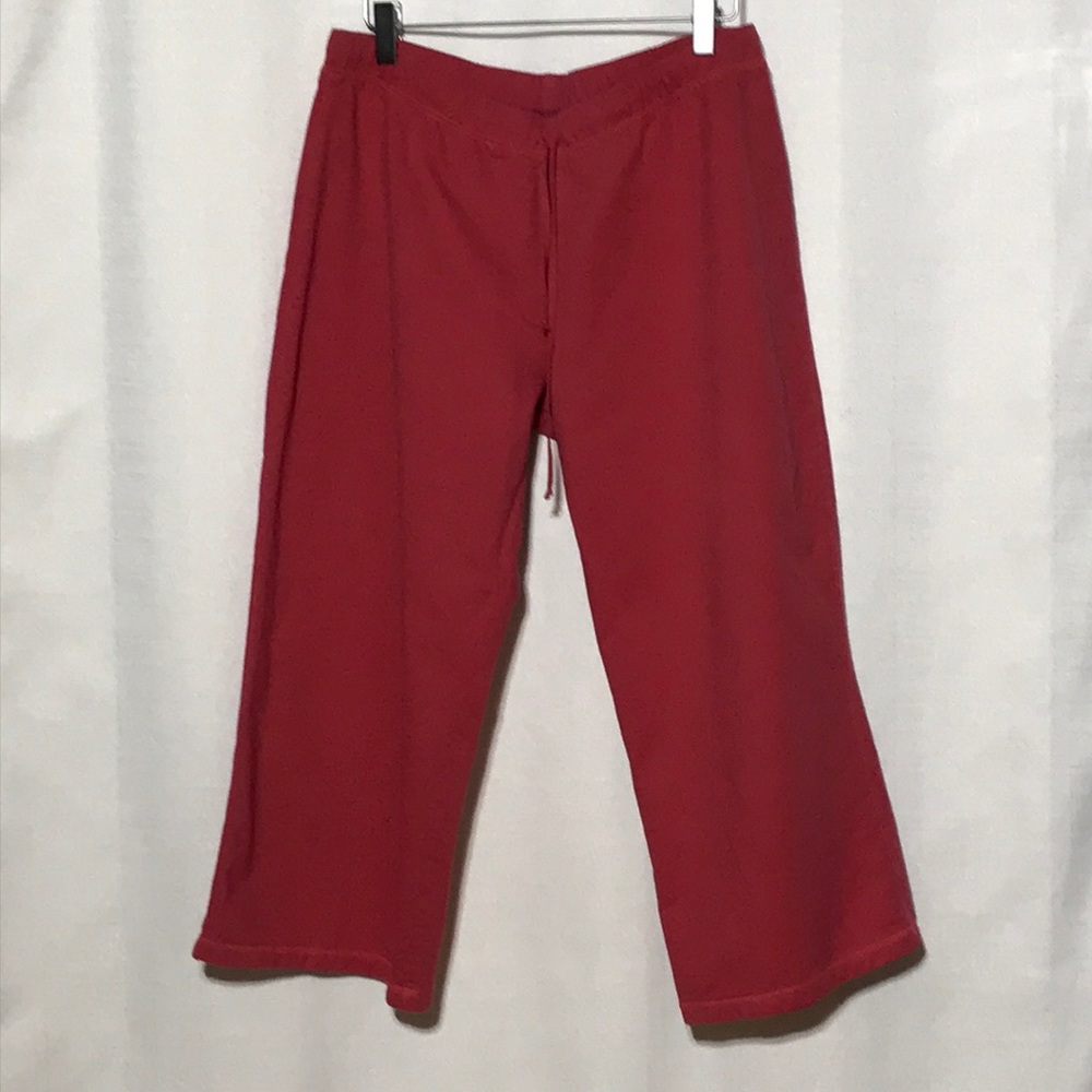 Casual Capri (Cotton) - Coral